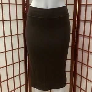 Azules Chocolate Brown Skirt